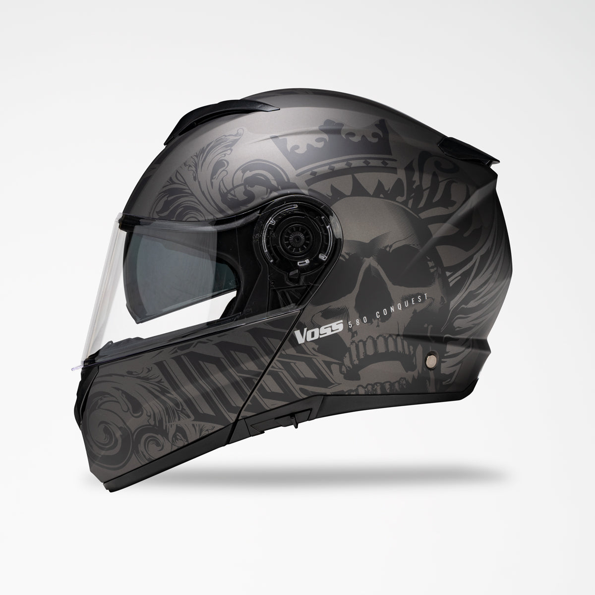 VOSS 580 CONQUEST TWO TONE APOCALYPSE HELMET - Voss Helmets