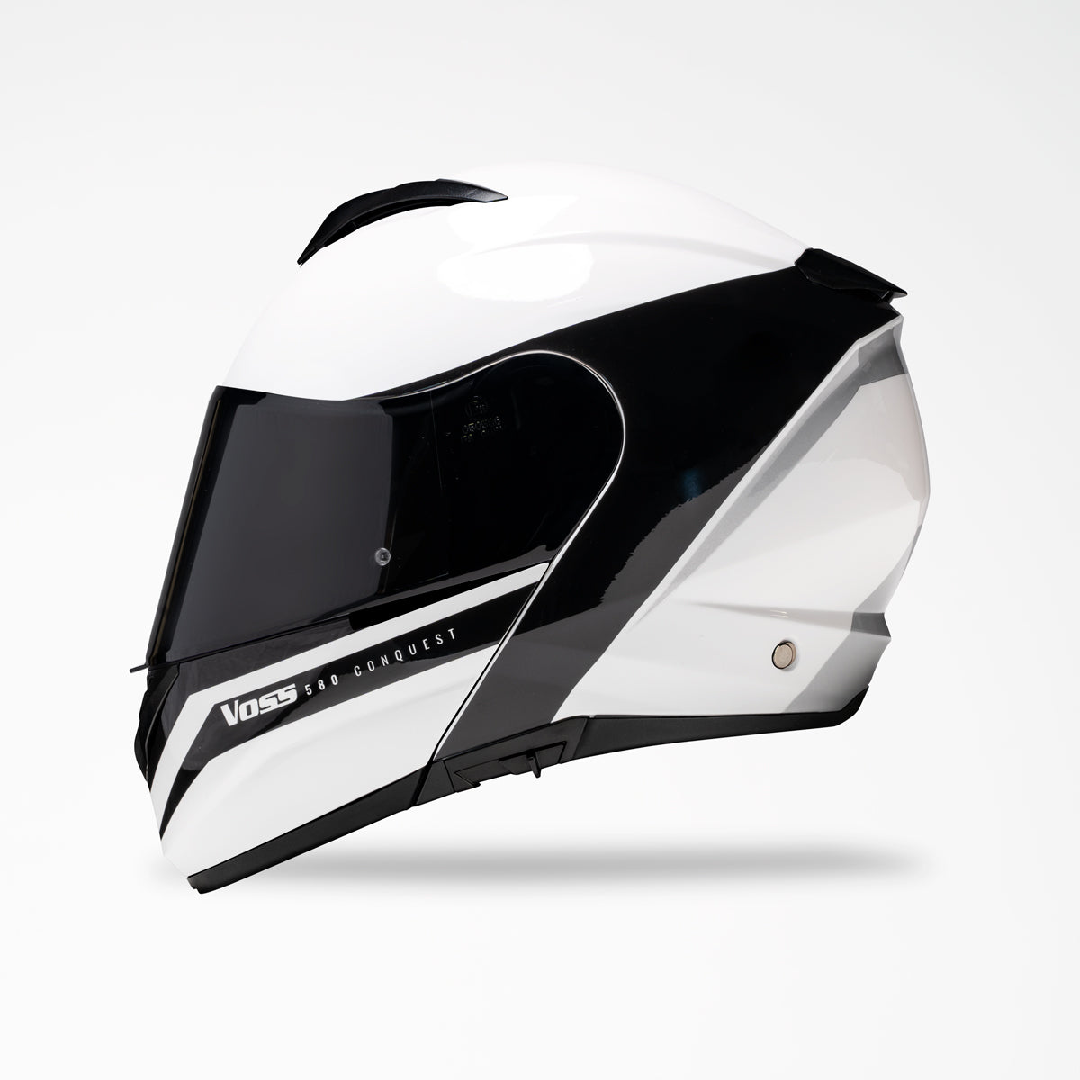 VOSS 580 CONQUEST WHITE FLUID HELMET - Voss Helmets