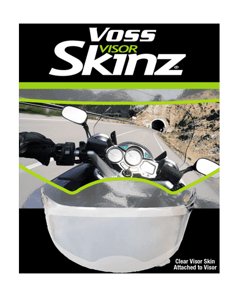 Visor Skin - Anti-fog Adhesive Insert - Voss Helmets