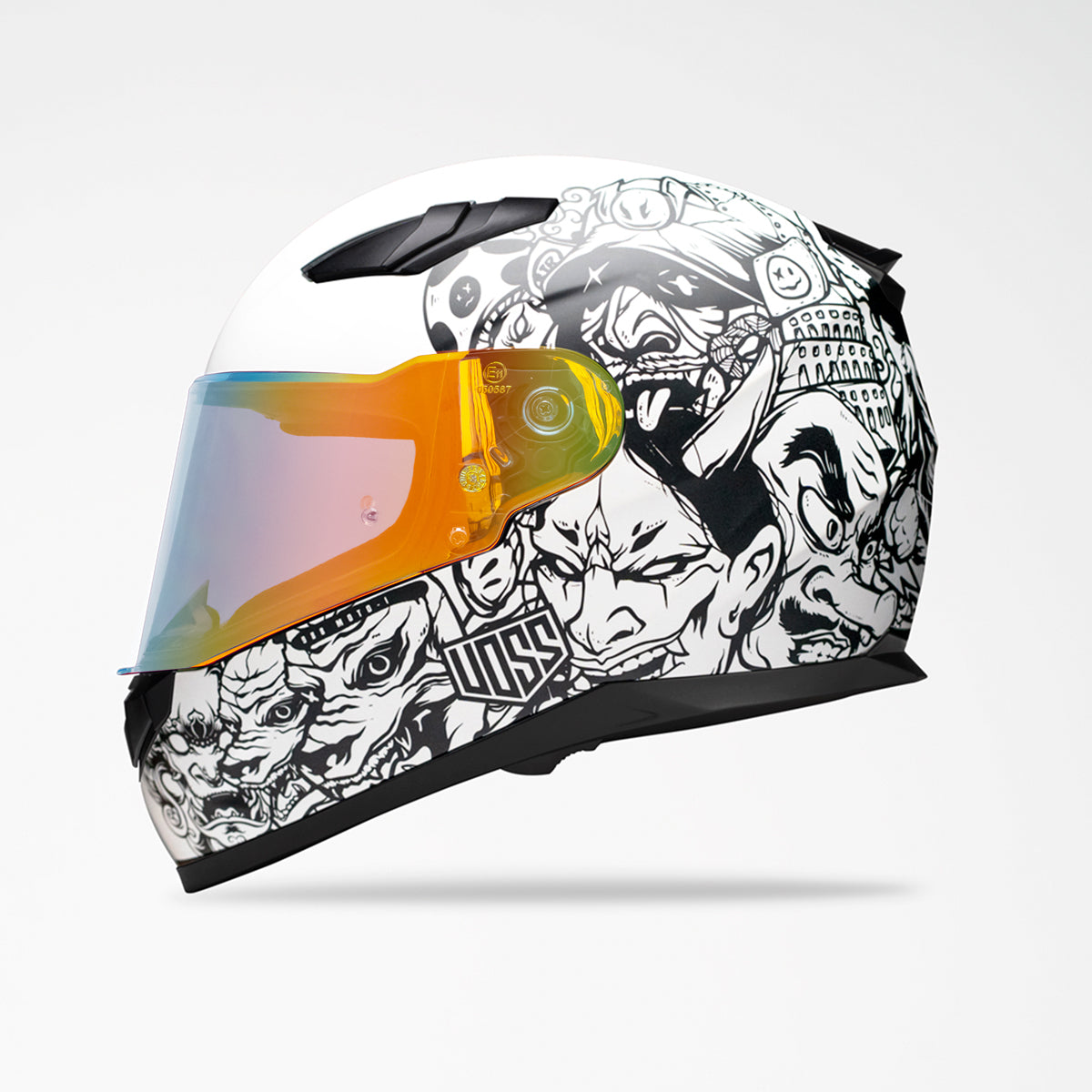 Voss 988 Moto-1 Populace Helmet