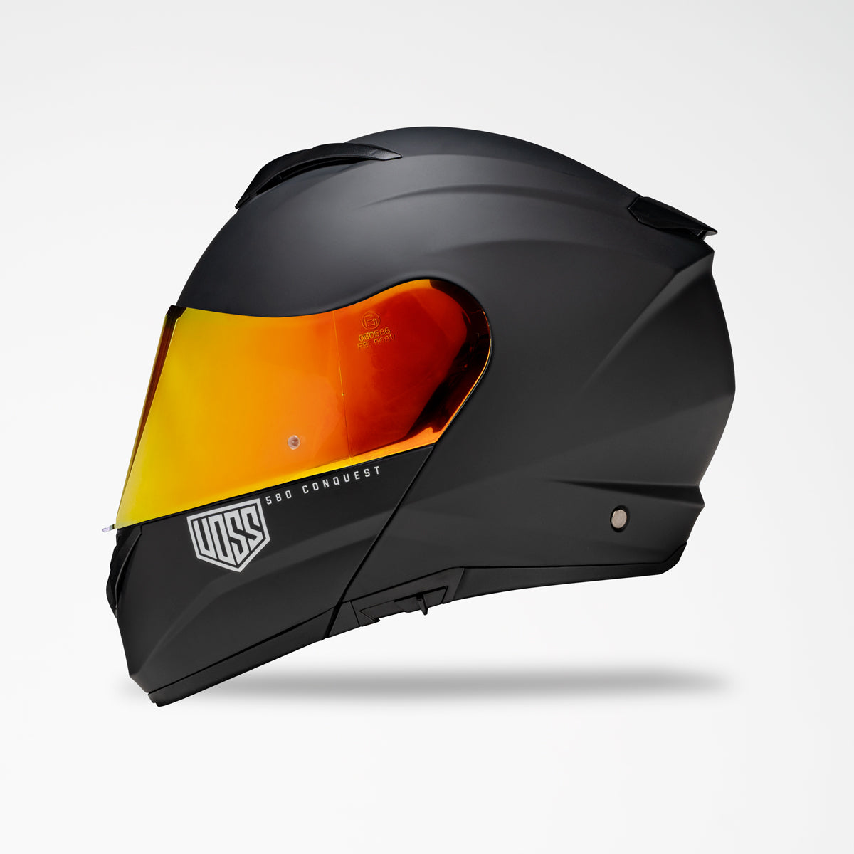 Voss 580 Conquest Black Helmet