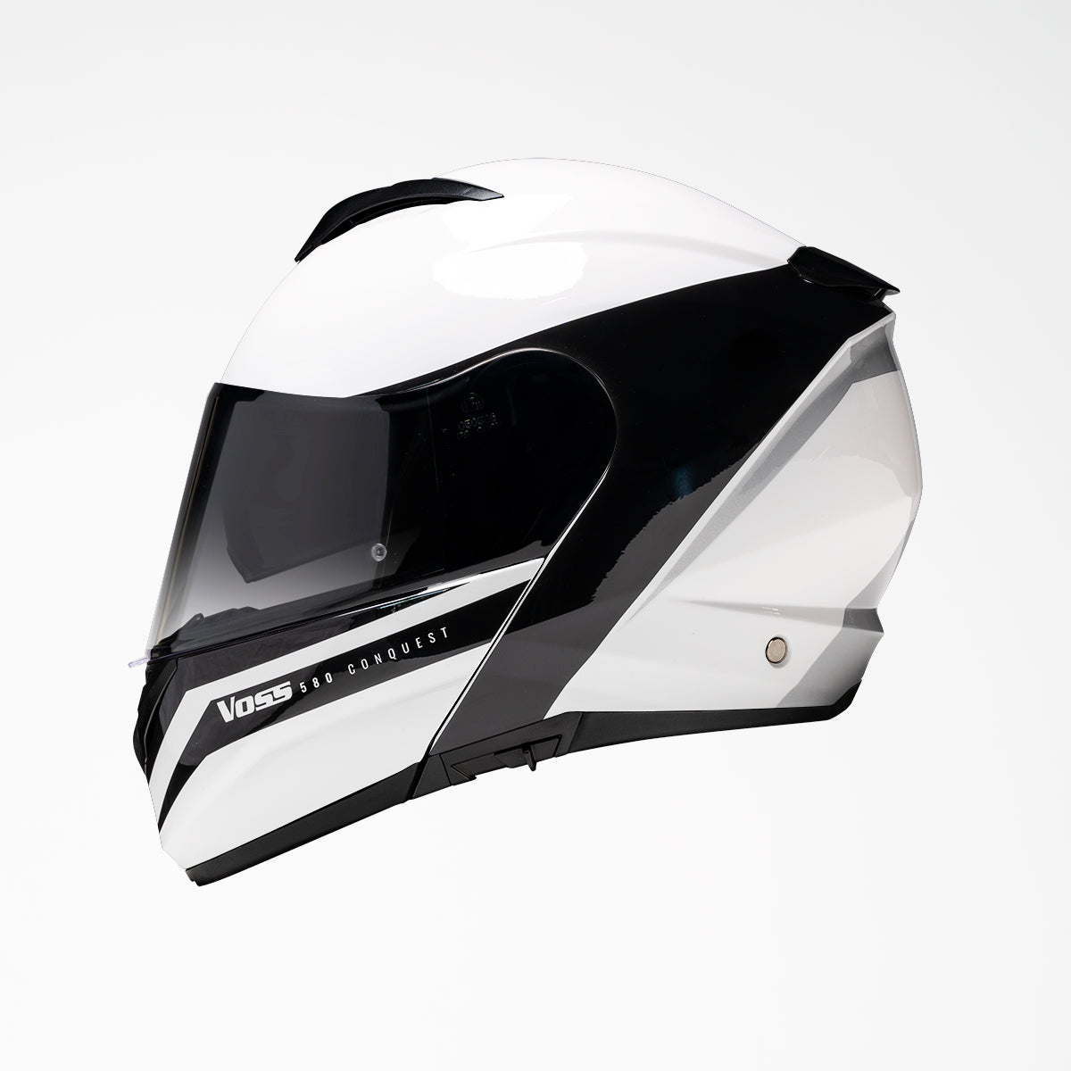 Voss 580 Conquest White Fluid Helmet