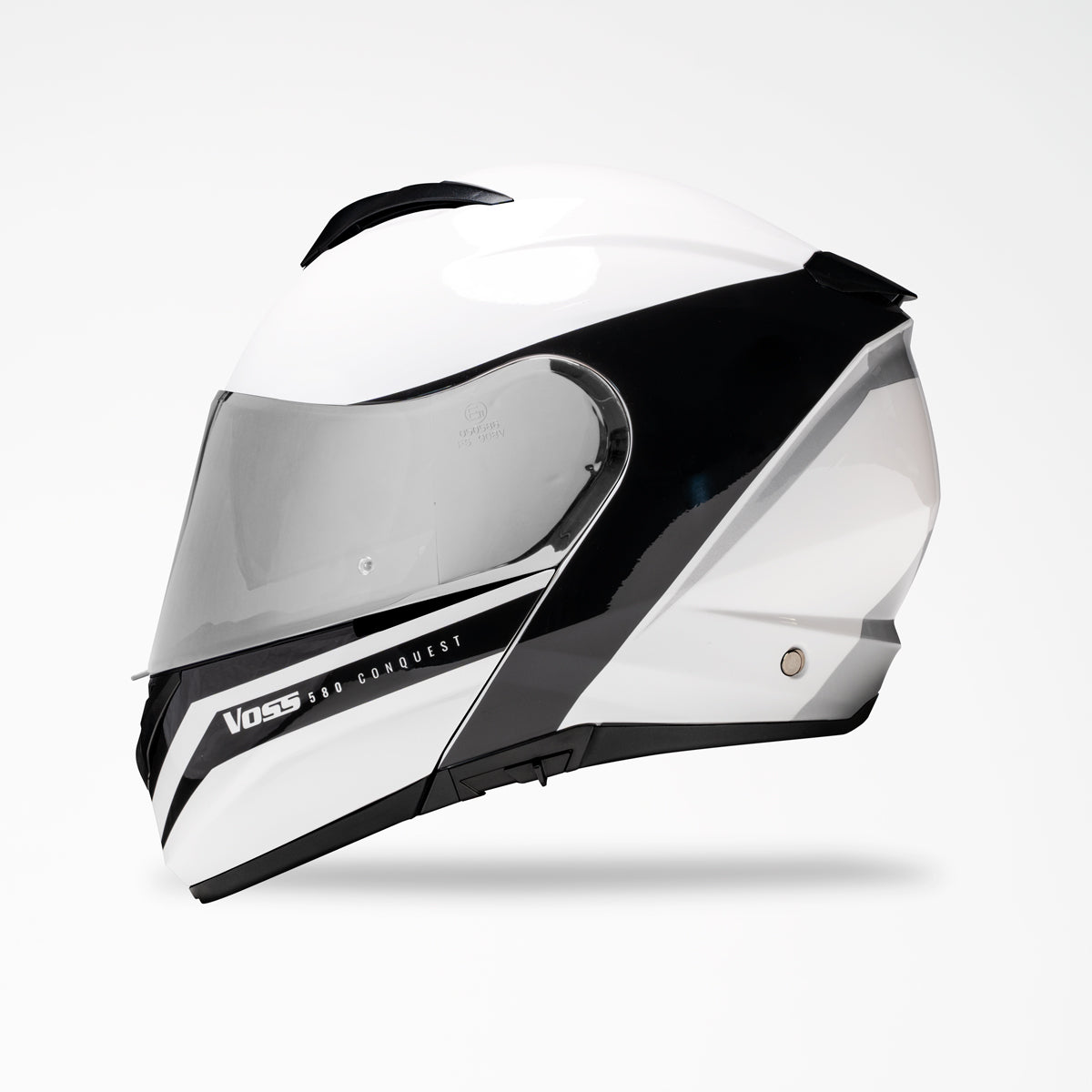 VOSS 580 CONQUEST WHITE FLUID HELMET - Voss Helmets