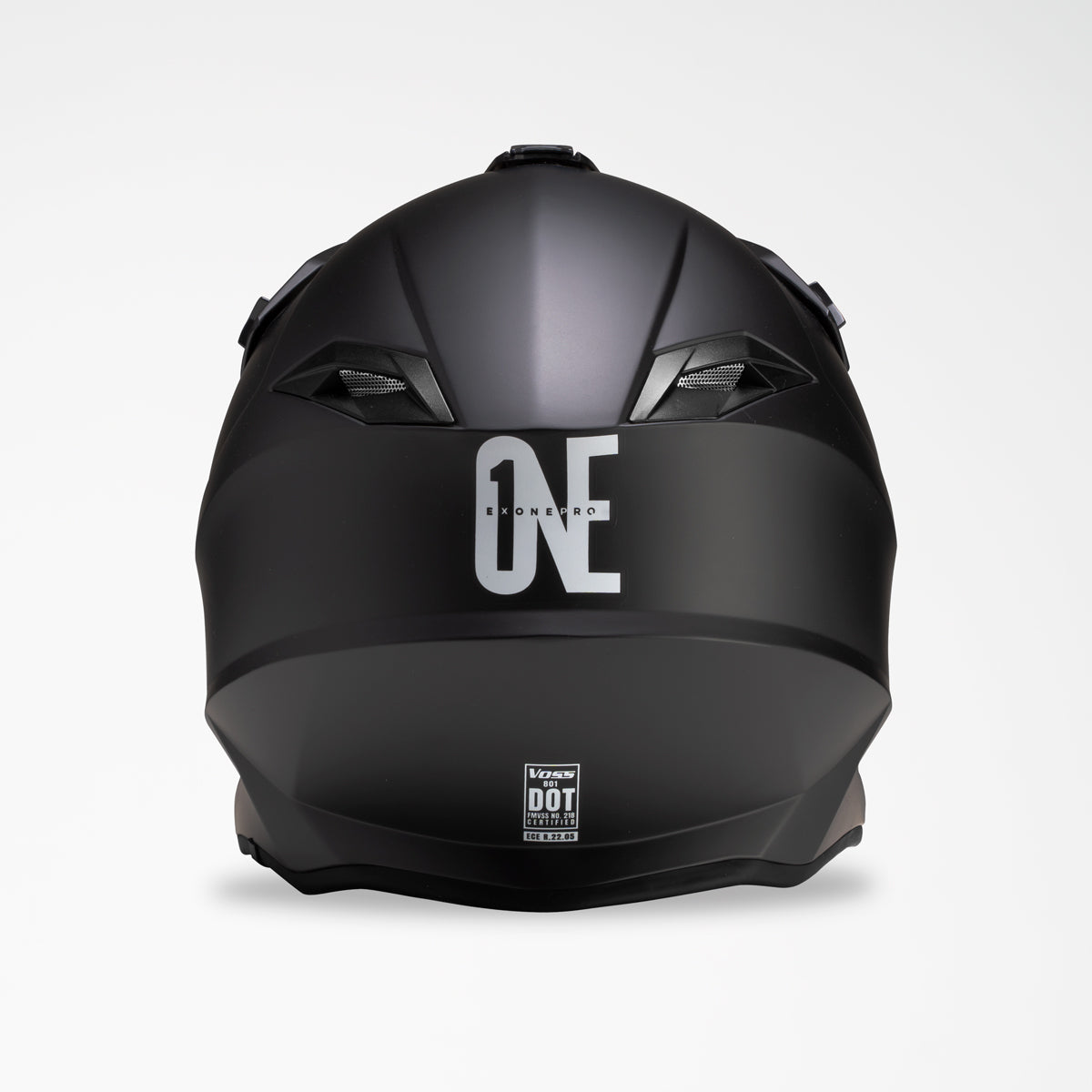 Voss 801 X1 Pro Dirt Blackout Helmet