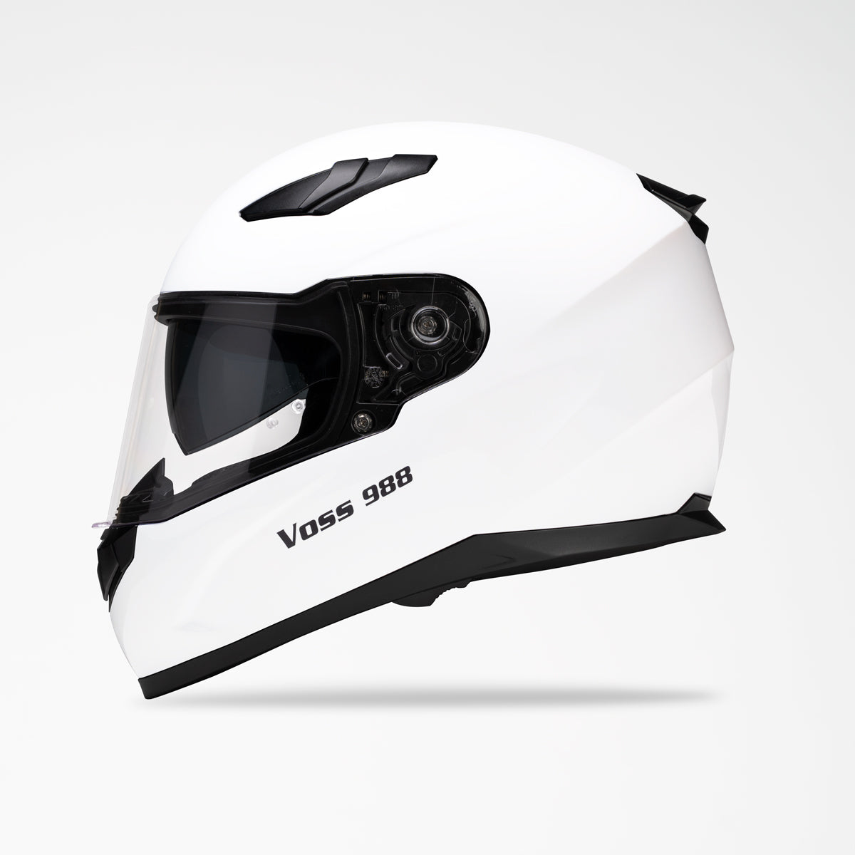 VOSS 988 MOTO-1 WHITE HELMET - Voss Helmets