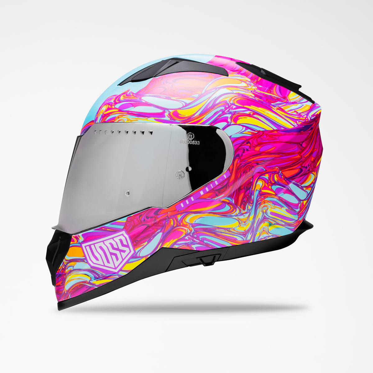 Voss 989 Moto-V Matte Melting Point Helmet