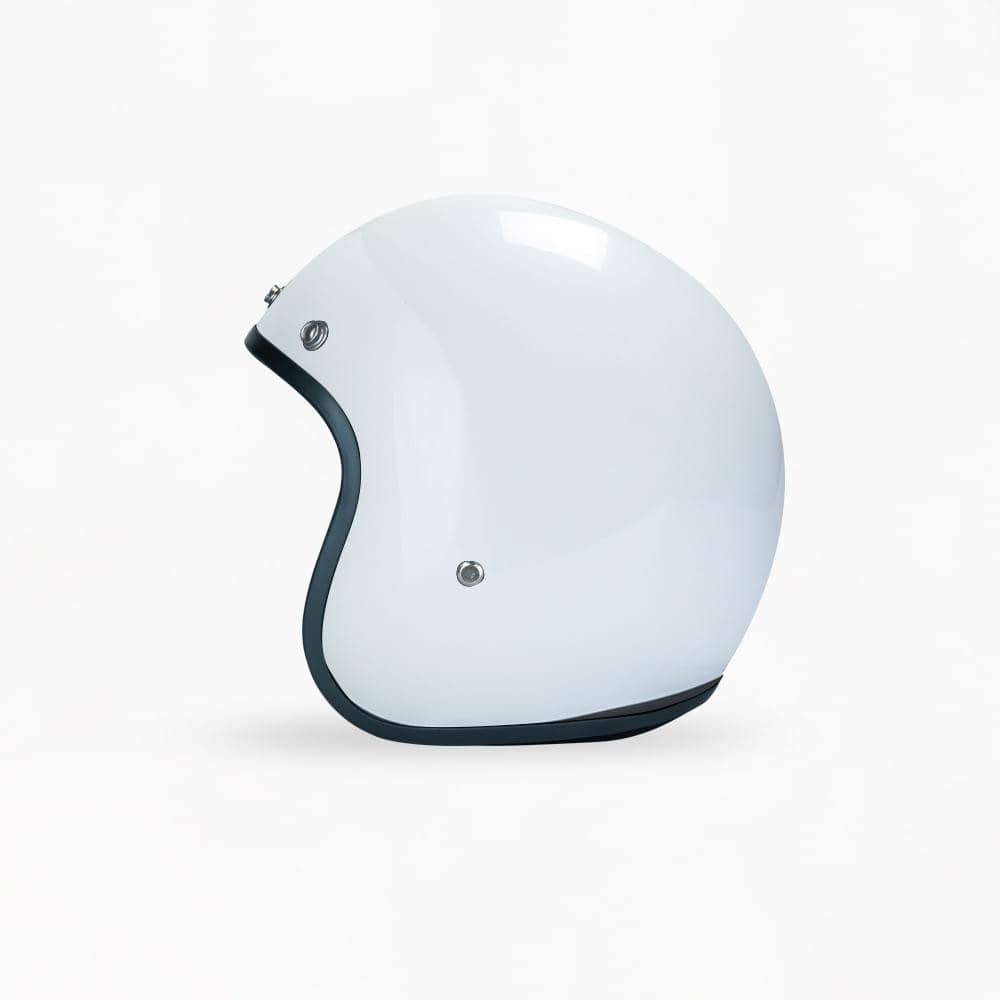 VOSS 501 BOBBER PEARL WHITE HELMET - Voss Helmets